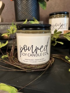 Poured Candle